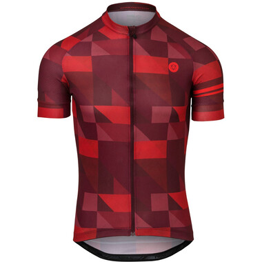 AGU ESSENTIAL TRIANGLE STRIPE Short-Sleeved Jersey Red 2023 0